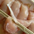 crystaI's cooksnap of when they made 簡単にできる★鶏肉ささみの筋の取り方.