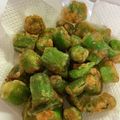 ジェルファルレイ's cooksnap of when they made 生姜醤油味！オクラの唐揚げ.