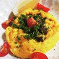 幸せまちこ's cooksnap of when they made 南欧風白身魚と野菜のオープンオムレツ.