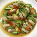 きらきら星ママ's cooksnap of when they made 帆立とアボカドの前菜　すだち醤油ソース。.