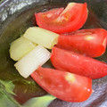 たえぷ。's cooksnap of when they made 簡単！ネギのマリネ＆トマトの小皿.
