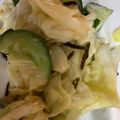 H♡S's cooksnap of when they made キャベツと胡瓜のゴマ油漬け@≧↺≦@)❩.