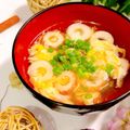 柚子♡⸝⸝⸝'s cooksnap of when they made 少ない材料で簡単！竹輪だけのかきたま汁.