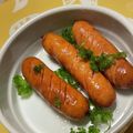 QPはにー's cooksnap of when they made トースターで★カリじゅわウインナー.