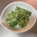 まいっちんぐ♪松子's cooksnap of when they made 明太子味☆ピーマンのきんぴら♡.