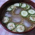 ゆみにゃむ's cooksnap of when they made 夏はサラッと即席冷汁もどき(´□｀。).
