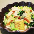 Dellaたん's cooksnap of when they made ♡厚揚げの豆乳ごまだれ.