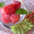 あわ雪りんご's cooksnap of when they made 夏☆スイカ、桃、メロン凍らせてみて♪.