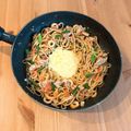 なつき☆ミ's cooksnap of when they made チーズタッカルビ風♪豚キムチ焼きそば.