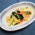 バカリャウ's cooksnap of when they made かにかまとズッキーニの卵炒め.