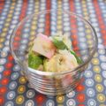 バカリャウ's cooksnap of when they made 蒲鉾とオクラのおろし和え☆わさび入り.