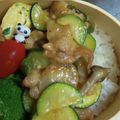 M130018's cooksnap of when they made ズッキーニとナスのコチュジャン炒め.