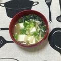 おはなすき's cooksnap of when they made 干しえのき茸と豆腐のお味噌汁.