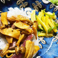 あたむ❤189's cooksnap of when they made 和風きのこステーキ丼.