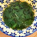 salymama's cooksnap of when they made シンプルな和風モロヘイヤスープ.