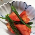 ツタ子ママ's cooksnap of when they made オクラとトマトのおかか合え.