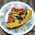 ゆうかりおん's cooksnap of when they made 定番♪　ほうれん草とベーコンのキッシュ.