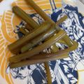 もきち☆'s cooksnap of when they made わさびの茎の麺つゆ漬け・花わさびでもOK.