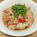 チーズスキヨ's cooksnap of when they made さっぱりトマトツナそうめん！.