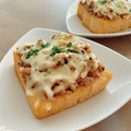 ♡ひでぽん♡'s cooksnap of when they made 厚揚げと豚ひき肉のチーズ焼き.