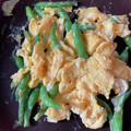 ゆんゆるん's cooksnap of when they made いんげんと卵の炒めもの.