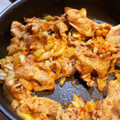 ぽち太☆'s cooksnap of when they made 豚もも肉切り落としのねぎキムチ炒め.