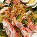 IHクッカー's cooksnap of when they made 簡単♪中華くらげとカニカマと胡瓜の和え物.