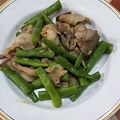 ヌーシ's cooksnap of when they made ✿豚肉といんげんのナンプラー炒め.