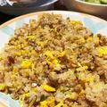 Nya6nya6's cooksnap of when they made 少ない材料でひき肉炒飯！.