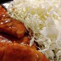 sei460407's cooksnap of when they made 洋食屋で食べるタレが美味いトンテキ.