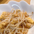 ほのぼのいっこ's cooksnap of when they made 簡単！安い旨いやみつき！もやしと卵炒め♪.