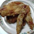 ぽんたたん's cooksnap of when they made 手羽先の甘辛焼き.