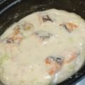 おくみの's cooksnap of when they made お手軽♪鮭とキャベツのチーズクリーム煮.