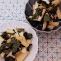 もにゃっこ's cooksnap of when they made シンプル☆山芋と海苔のごま油炒め.