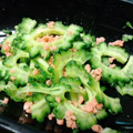 fuminko☆'s cooksnap of when they made ゴーヤと鮭の和えもの.