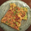 へのへのもへの's cooksnap of when they made ｶﾘもち＊ニラとえのき＊我が家のチヂミ.