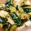 かつぞう☆'s cooksnap of when they made 山田さんのピリ辛きゅうり.