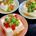 ルぴあ's cooksnap of when they made 夏野菜旨ダレの冷ややっこ.