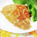 ふうはっちゃん's cooksnap of when they made 簡単節約もやしハンバーグ☆お弁当に☆.