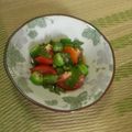 パンダさんでーす。's cooksnap of when they made トマトとオクラのさっぱりサラダ風.