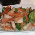 nicoco7's cooksnap of when they made 【冬の薬膳】鶏とピーマンのくるみ炒め.