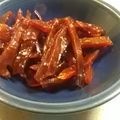 aizu_po's cooksnap of when they made 簡単！大人の鮭とばジャン辛漬け.