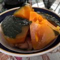 NAGANO久留米's cooksnap of when they made かぼちゃ煮物.
