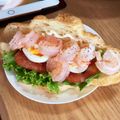 IHクッカー's cooksnap of when they made シュリンプサンド.