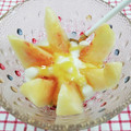 在宅勤務のおじさん's cooksnap of when they made ✿ちょっと贅沢✿桃ヨーグルト.