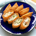 お料理ニャロメ's cooksnap of when they made みょうがと青じそのおいなりさん.