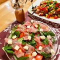 青空にうかぶくも's cooksnap of when they made トマトと生ハムのバジルなマリネ.