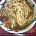 のぶなお７'s cooksnap of when they made 残ったカレーでお蕎麦屋さん風カレーうどん.