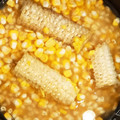 クックRJND7Q☆'s cooksnap of when they made 炊飯器おまかせ★とうもろこしごはん.