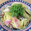 AKI∵'s cooksnap of when they made 茄子とベーコンの和風ペペロンチーノ.
